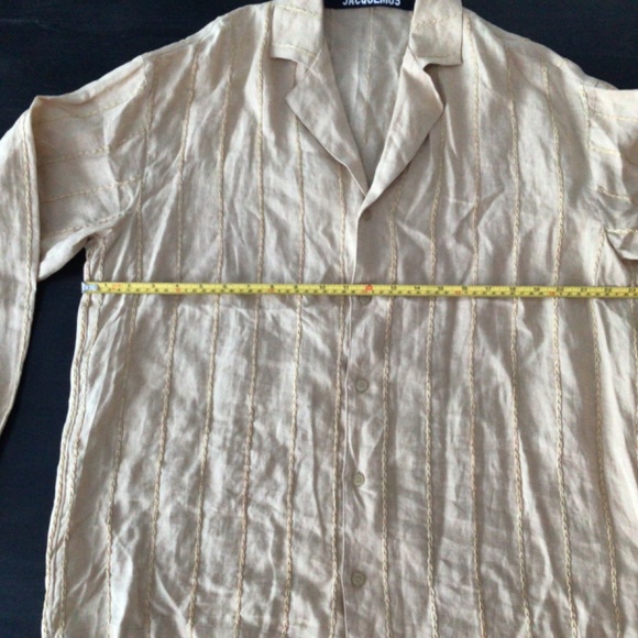 Jacquemus Beige Casual Button Down Shirt - Picture 2 of 10